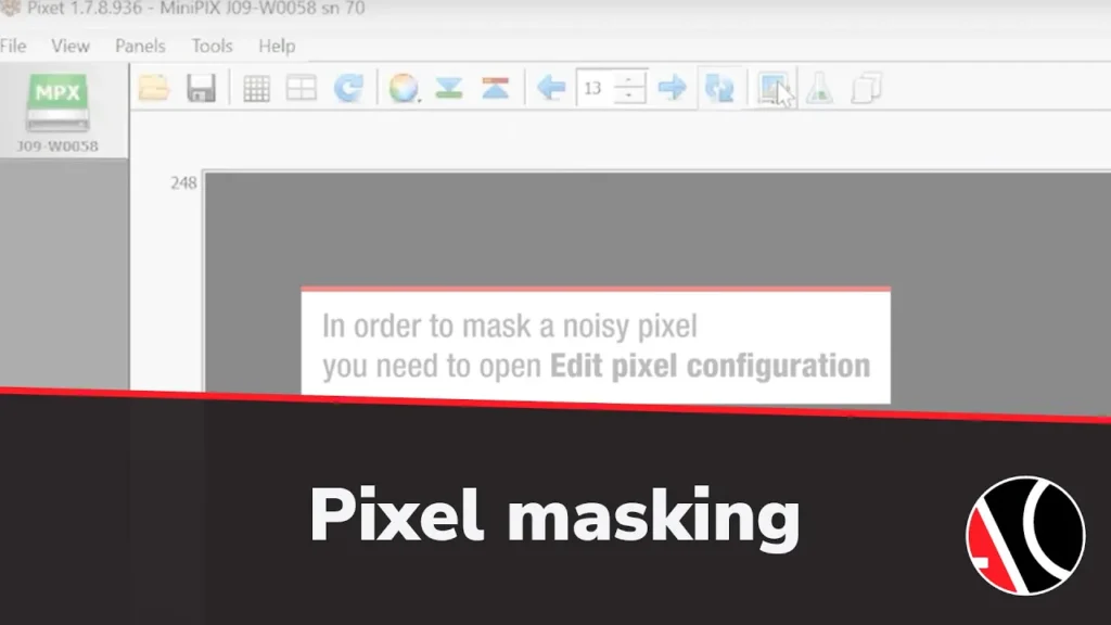 Pixel masking