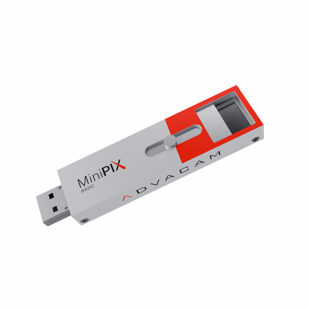 MiniPIX BASIC - Simplified Miniaturized Photon-Counting Camera and Detector based on Timepix chip, prduced by ADVACAM